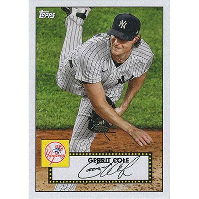 2021 Topps 52 Redux #T52-25 Gerrit Cole