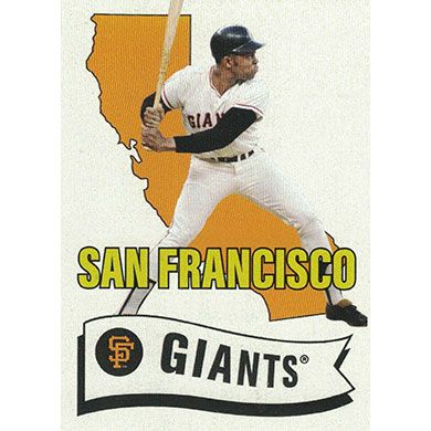 2021 Topps 582 Montgomery Club Lost Design Set 2 #19 Willie Mays