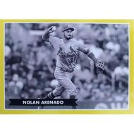 2021 Topps 582 Montgomery Club Lost Design Stickers #14 Nolan Arenado