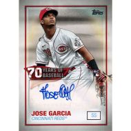 2021 Topps 70 Years of Baseball Autographs #70YA-JGA Jose Garcia