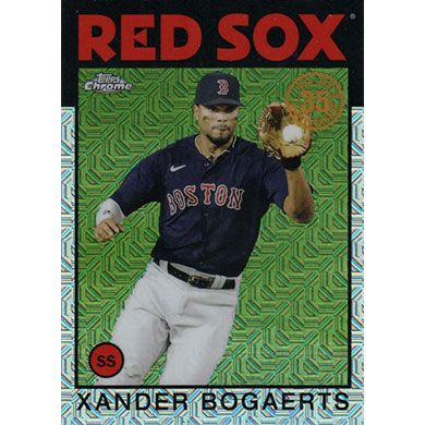 2021 Topps 86 Silver Pack Chrome #86BC-28 Xander Bogaerts