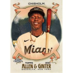 2021 Topps Allen & Ginter Chrome #231 Jazz Chisholm