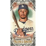 2021 Topps Allen & Ginter Mini Black Border #92 Mookie Betts