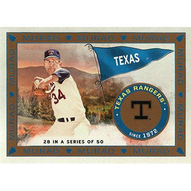 2021 Topps Allen & Ginter T51 Murad Reimagined #MR-28 Nolan Ryan