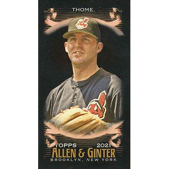 2021 Topps Allen & Ginter X Mini Black #255 Jim Thome