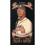 2021 Topps Allen & Ginter X Mini Black #43 Ozzie Albies