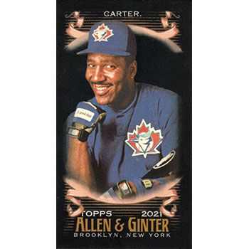 2021 Topps Allen & Ginter X Mini #17 Joe Carter