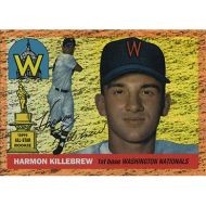 2021 Topps All-Star Rookie Cup 1955 Rookie Recreates Orange Holofractor #TRR-4 Harmon Killebrew