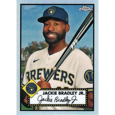 2021 Topps Chrome Platinum Anniversary Refractor #147 Jackie Bradley Jr.