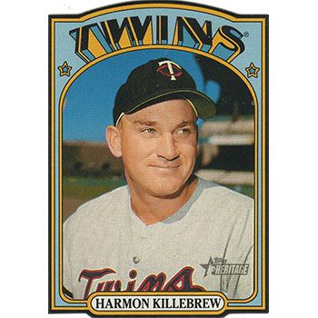 2021 Topps Heritage 72 Die Cuts #72DC-5 Harmon Killebrew