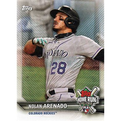 2021 Topps Home Run Challenge Code Card #HRC-10 Nolan Arenado