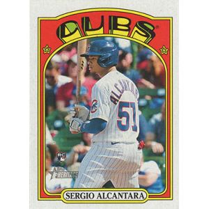 2021 Topps Heritage #721 Sergio Alcantara SP