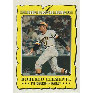 2021 Topps Heritage The Great One #GO-9 Roberto Clemente