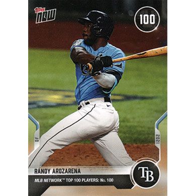 2021 Topps Now MLB Network Top 100 #T-100 Randy Arozarena