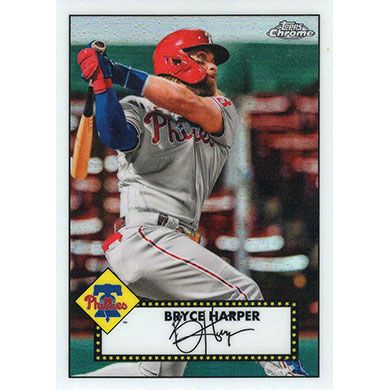 2021 Topps 52 Redux Chrome #TC52-21 Bryce Harper