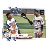 2021 Topps Update #US306 R. Acuna Jr./J. Chisholm Jr.