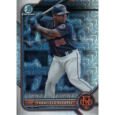 2022 Bowman Chrome Mega Box Prospects Refractor #BCP-184 Francisco Alvarez