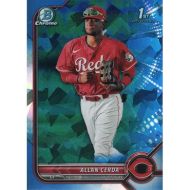 2022 Bowman Chrome Sapphire Prospects #BCP-142 Allan Cerda