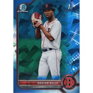 2022 Bowman Chrome Sapphire Prospects #BCP-107 Brayan Bello
