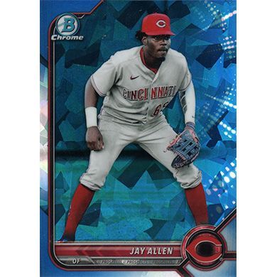 2022 Bowman Chrome Sapphire Prospects #BCP-114 Jay Allen