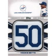 2022 Topps Commemorative Player Jersey Number Medallion #JNM-MB Mookie Betts