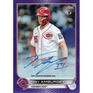 2022 Topps Chrome Rookie Autographs Purple Refractor #RA-TA Trey Amburgey