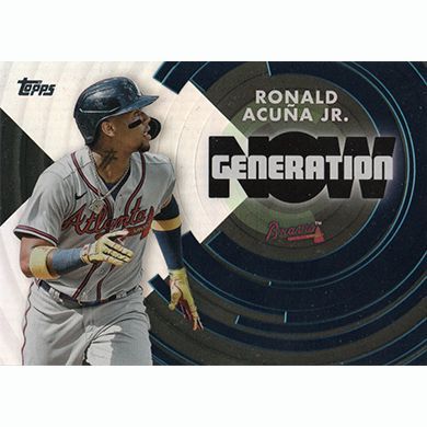 2022 Topps Generation Now #GN-33 Ronald Acuna Jr.