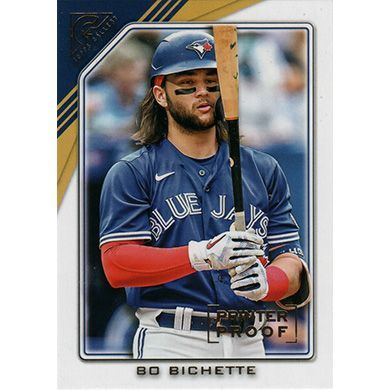 2022 Topps Gallery Printer Proof #186 Bo Bichette