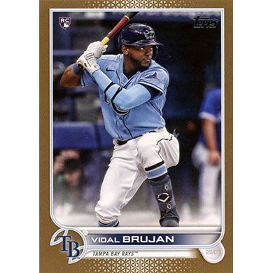 2022 Topps Gold #25 Vidal Brujan