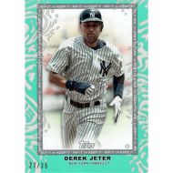 2022 Topps Rip Aqua #2 Derek Jeter (RIPPED)