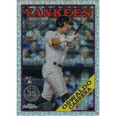 2023 Topps 88 Silver Pack Chrome #T88C-61 Oswaldo Cabrera