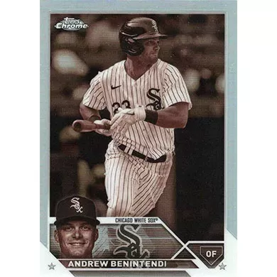 2023 Topps Chrome Sepia Refractor #180 Andrew Benintendi