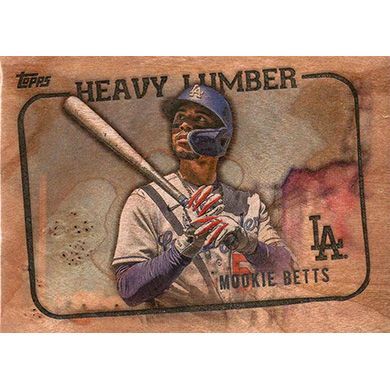 2023 Topps Heavy Lumber #HL-11 Mookie Betts