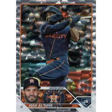 2023 Topps Silver Foil #222 Jose Altuve