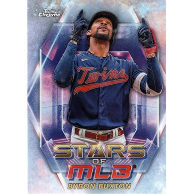 2023 Topps Stars of the MLB Chrome #SMLBC-12 Byron Buxton