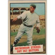 1961 Topps #408 Christy Mathewson