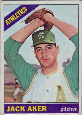 1966 Topps #287 Jack Aker 