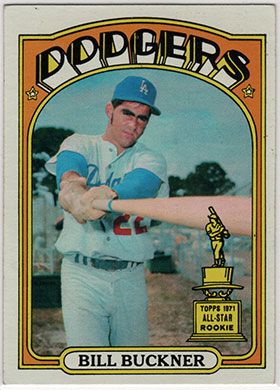 1972 Topps #114 Bill Buckner