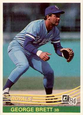 1984 Donruss #53 George Brett 