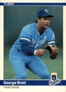 1984 Fleer #344 George Brett 