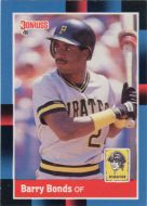 1988 Donruss #326 Barry Bonds 