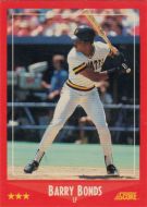 1988 Score #265 Barry Bonds 