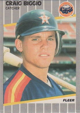 1989 Fleer #353 Craig Biggio 