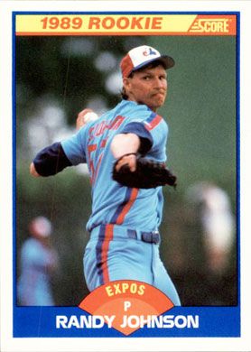 1989 Score #645 Randy Johnson 