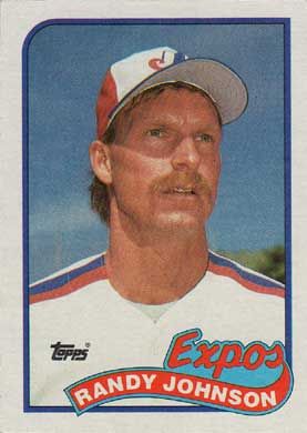 1989 Topps #647 Randy Johnson 