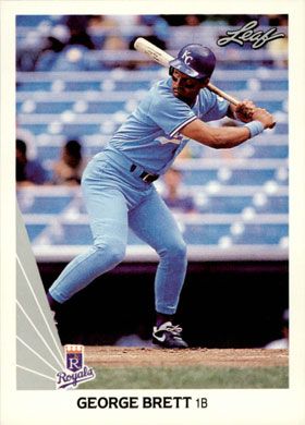 1990 Leaf #178 George Brett