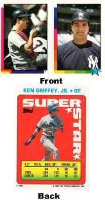 1990 Topps Stickers #49 K. Griffey Jr./#1 R. Cerone/#321 B. Geren 