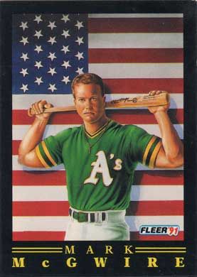 1991 Fleer Pro-Visions #4 Mark McGwire 