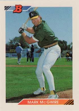 1992 Bowman #384 Mark McGwire 