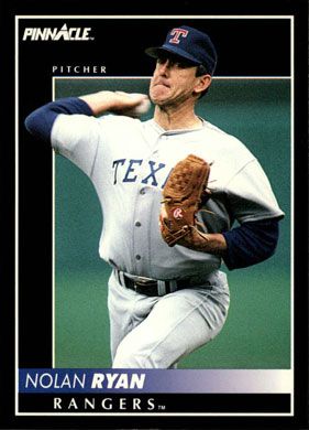 1992 Pinnacle #50 Nolan Ryan